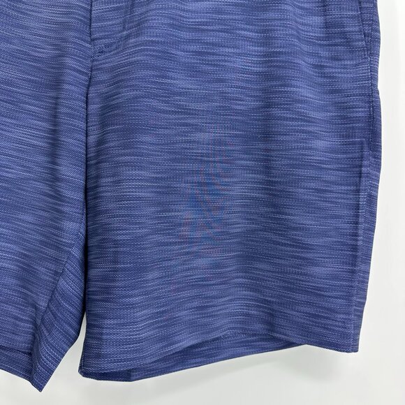 Callaway Performance Golf Shorts 40 Dri Fit Stretch Blue Marled Ball Pocket NWT - Picture 9 of 10